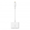 Belkin RockStar Lightning-Audio und Ladeadapter, Weiß