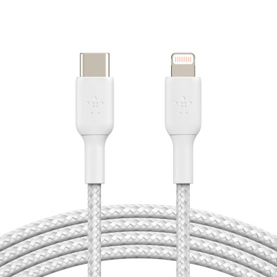 Belkin Lightning/USB-C Kabel ummantelt