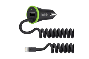Belkin BOOST-UP Universal-Kfz-Ladegerät mit Lightning-Kabel