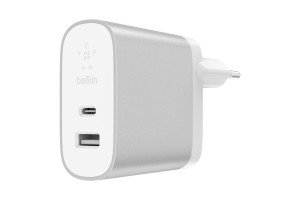 Belkin BOOST-CHARGE 27-W-USB-C und 12-W-USB-A-Netzladegerät